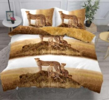 Lenjerie de pat bumbac satinat – 4 piese | 666-C
