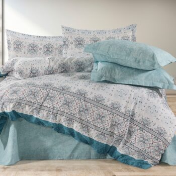 Lenjerie de pat bumbac 100% - 4 piese | 17825-R