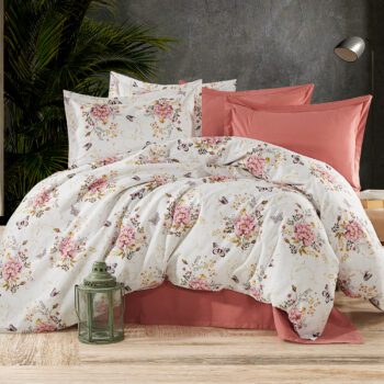 Lenjerie de pat bumbac 100% - 4 piese | 17821-R