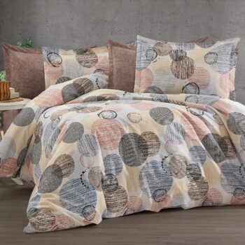 Lenjerie de pat bumbac 100% - 4 piese | 17819-R