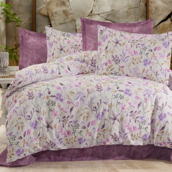 Lenjerie de pat bumbac 100% - 4 piese | 17817-R