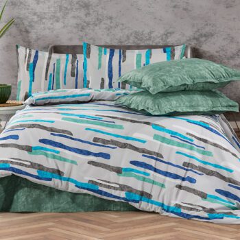 Lenjerie de pat bumbac 100% - 4 piese | 17806-R