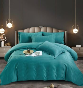 Lenjerie de pat bumbac damasc premium | 8621-J