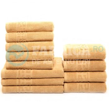 Set 12 Prosoape 100% Bumbac - Maini/Fata/Corp - 550g/m² | 8190