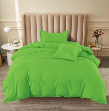 Lenjerie de pat finet Horeca - cu elastic 1 persoana - 4 piese | 18149-C