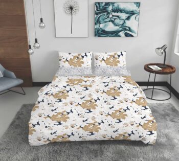 Lenjerie de pat ranforce Clasy King size | 15603-R
