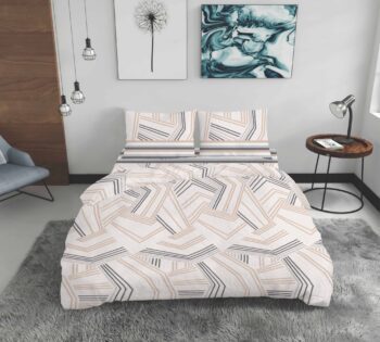 Lenjerie de pat ranforce Clasy King size | 15604-R