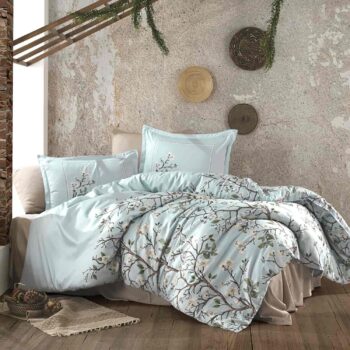 Lenjerie de pat satin Clasy King size | 6871-R