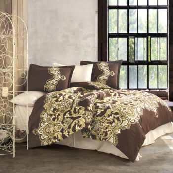 Lenjerie de pat satin Clasy King size | 1889-R