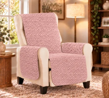 Cuvertura matlasata fotoliu – Blush Pink (copie)