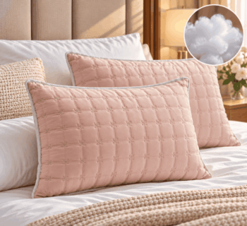 Set 2 Perne Brodate Roz - 50x70cm | 4213-F