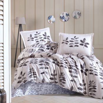 Lenjerie de pat ranforce Clasy King size | 15592-R