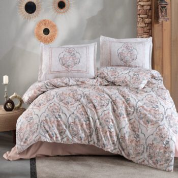 Lenjerie de pat ranforce Clasy King size | 15593-R