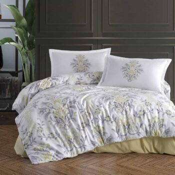 Lenjerie de pat ranforce Clasy King size | 6891-R
