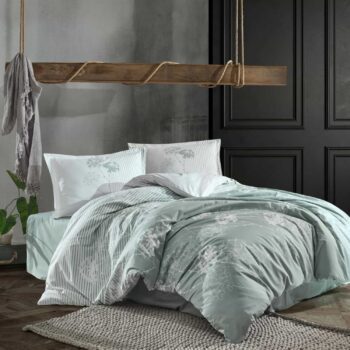 Lenjerie de pat ranforce Clasy King size | 6919-R