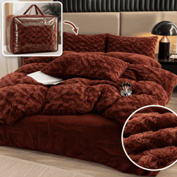 Lenjerie de pat cocolino Premium – 4 piese | 19450-TL