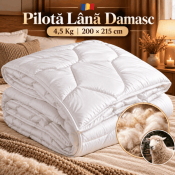Pilota Lana Damasc 4.5 Kg 200cm x 215cm