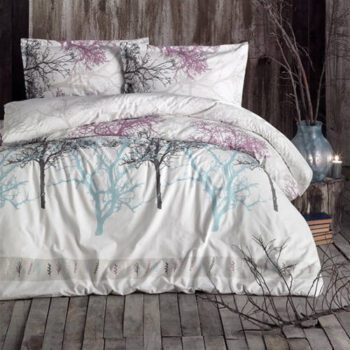 Lenjerie de pat ranforce Clasy King size | 15572-R