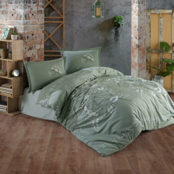 Lenjerie de pat ranforce Clasy King size | 11288-R