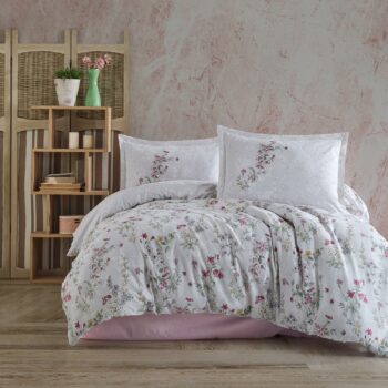 Lenjerie de pat ranforce Clasy King size | 11250-R