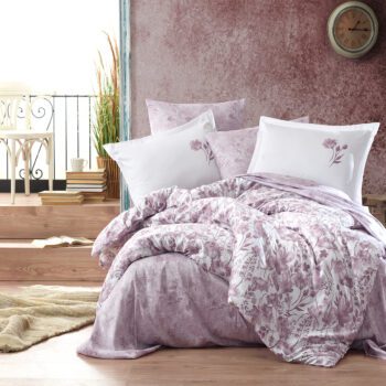 Lenjerie de pat satin Clasy King size | 1881-R