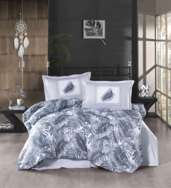 Lenjerie de pat ranforce Clasy King size | 15583-R