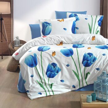 Lenjerie de pat ranforce Clasy King size | 11266-R