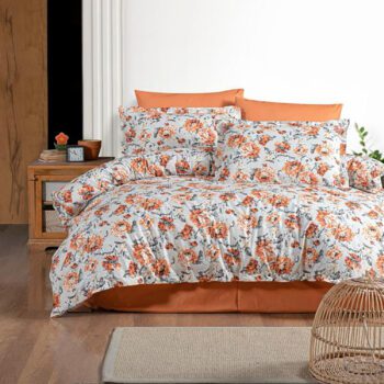 Lenjerie de pat ranforce Clasy King size | 11268-R