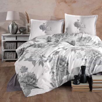 Lenjerie de pat ranforce Clasy King size | 6946-R