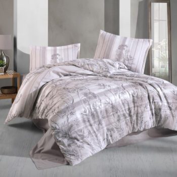 Lenjerie de pat ranforce Clasy King size | 15600-R