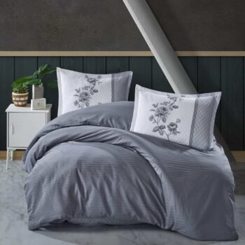 Lenjerie de pat ranforce Clasy King size | 6914-R