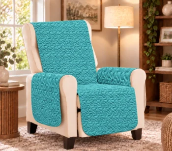 Cuvertura matlasata fotoliu – Turquoise