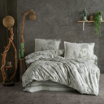 Lenjerie de pat ranforce Clasy King size | 11284-R