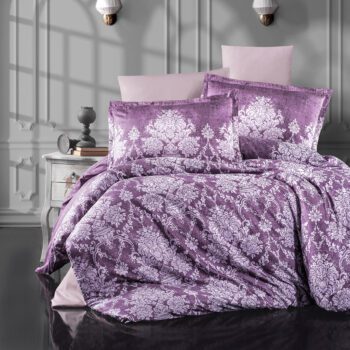Lenjerie de pat satin Clasy King size | 1890-R