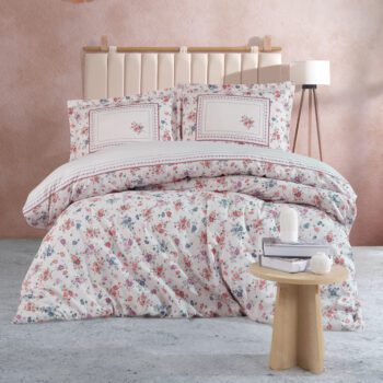 Lenjerie de pat ranforce Clasy King size | 15599-R