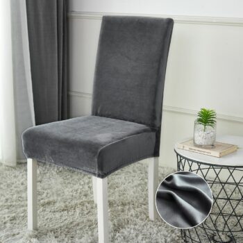 Set 6 huse de scaun Catifea - Marime universala | 5415