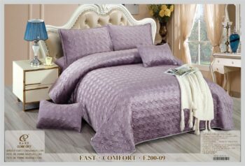 Cuvertura de pat de catifea Deluxe - 5 piese | 9390-CH