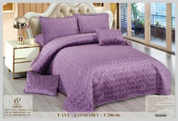 Cuvertura de pat de catifea Deluxe - 5 piese | 9383-CH