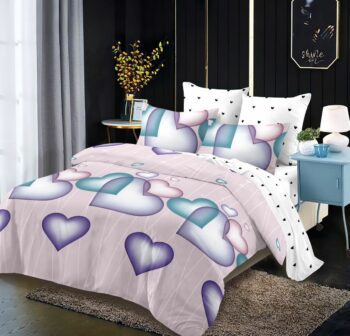 Lenjerie de pat bumbac finet – 6 piese | 11133-V