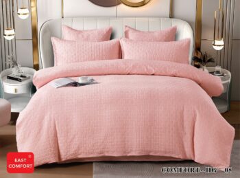 Lenjerie de pat bumbac 100% - Tricotat - 6 piese | 11757-CH