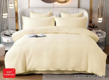 Lenjerie de pat bumbac 100% - Tricotat - 6 piese | 11761-CH