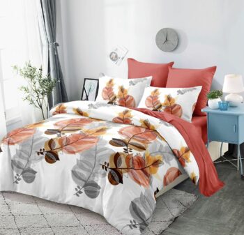 Lenjerie de pat bumbac finet – 6 piese | 12554-V