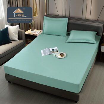 Husa de pat bumbac - 100% impermeabila - 3 piese | 14385-J