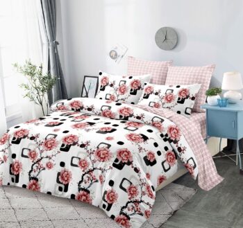 Lenjerie de pat bumbac finet - 6 piese | 14441-PR