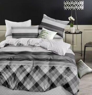 Lenjerie de pat bumbac satinat - gama Luxury – 4 piese | 15230-TL