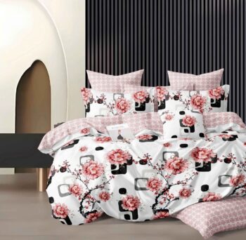 Lenjerie de pat bumbac finet – 6 piese | 16244-TL