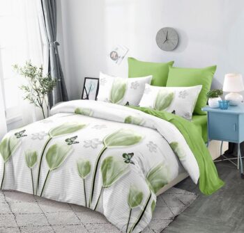 Lenjerie de pat bumbac finet – 6 piese | 16304-V