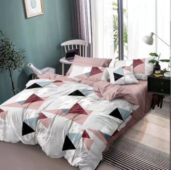 Lenjerie de pat bumbac finet cu elastic - Premium - 6 piese | 16537-VH