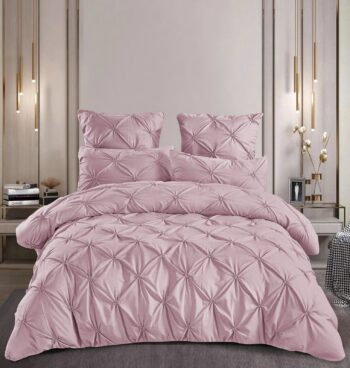 Lenjerie de pat 100% bumbac finet - Deluxe - cu elastic - 6 piese | 16580-PR