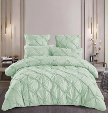 Lenjerie de pat 100% bumbac finet - Deluxe - cu elastic - 6 piese | 16574-PR